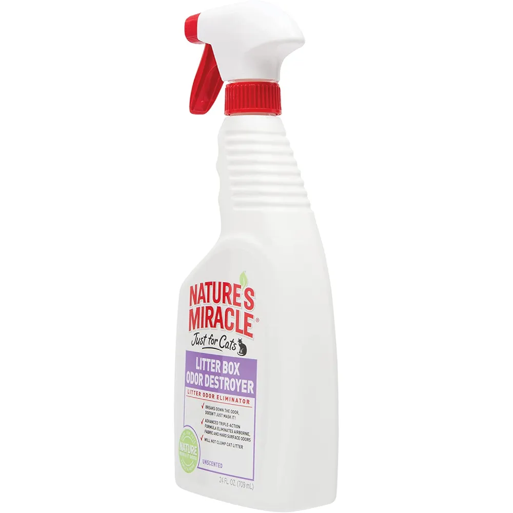 Natures Miracle Litter Box Odor Destroyer for Cats