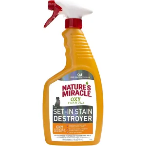 Natures Miracle Orange Oxy Stain and Odor Remover for Cats