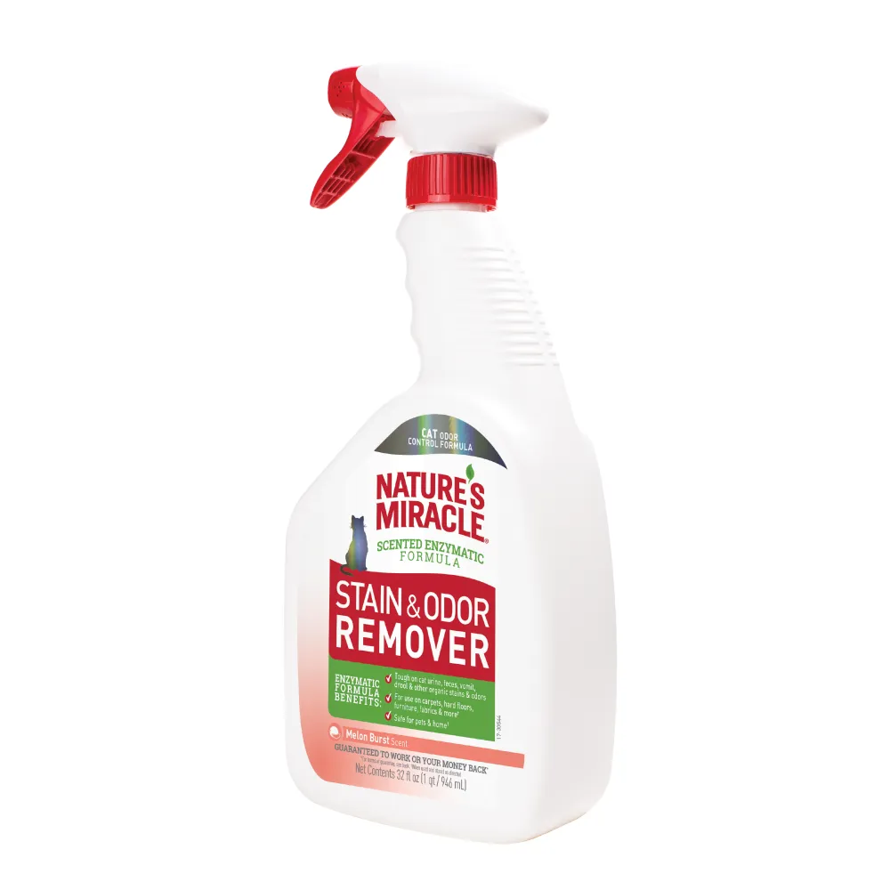 Natures Miracle Stain & Odor Remover for Cats (Melon Burst)