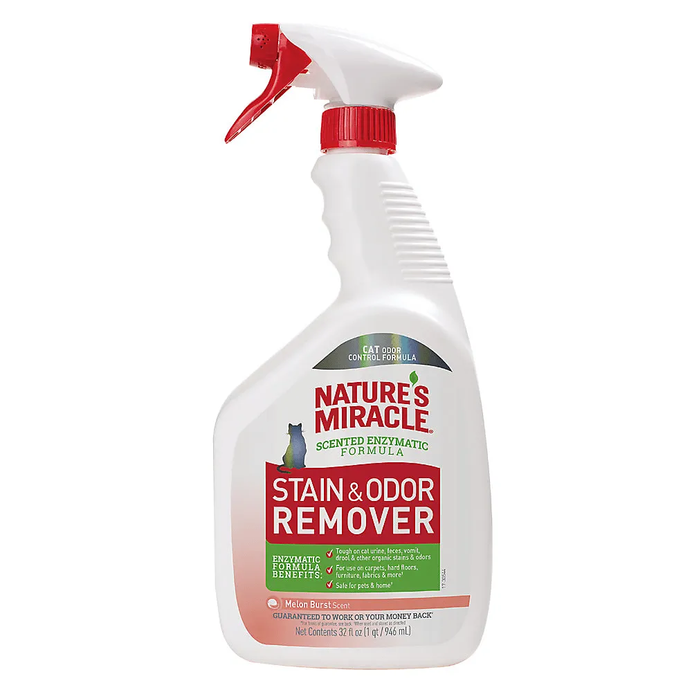 Natures Miracle Stain & Odor Remover for Cats (Melon Burst)