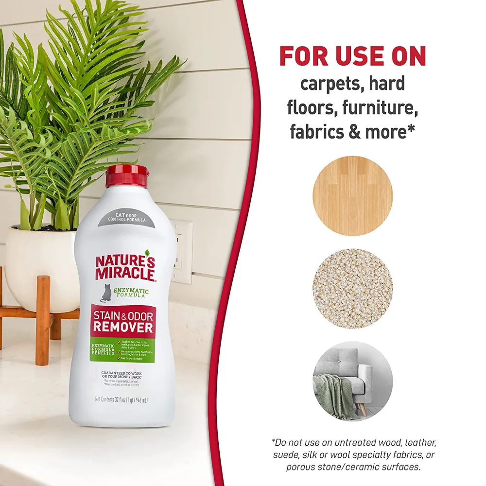Natures Miracle Stain & Odor Remover for Cats