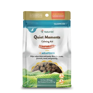 NaturVet Cat Quiet Moments Calming Aid Scoopables 5.5oz
