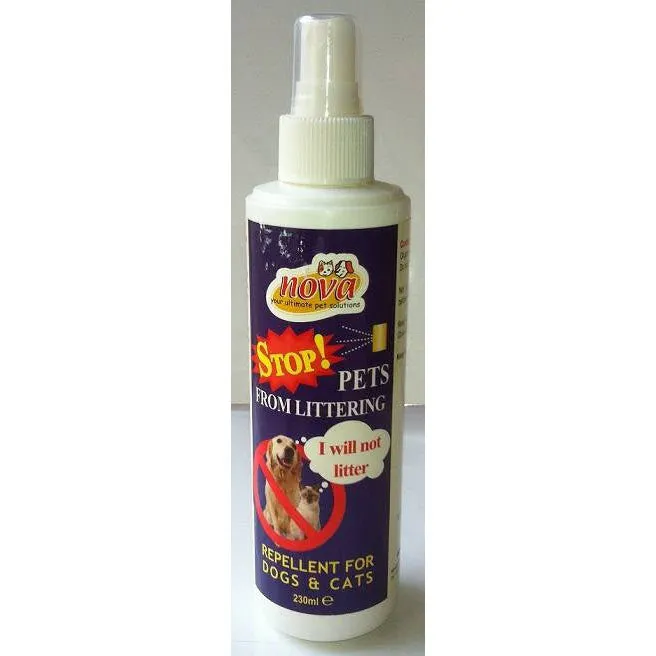 Nova Stop Repellent for Dogs & Cats 230ml