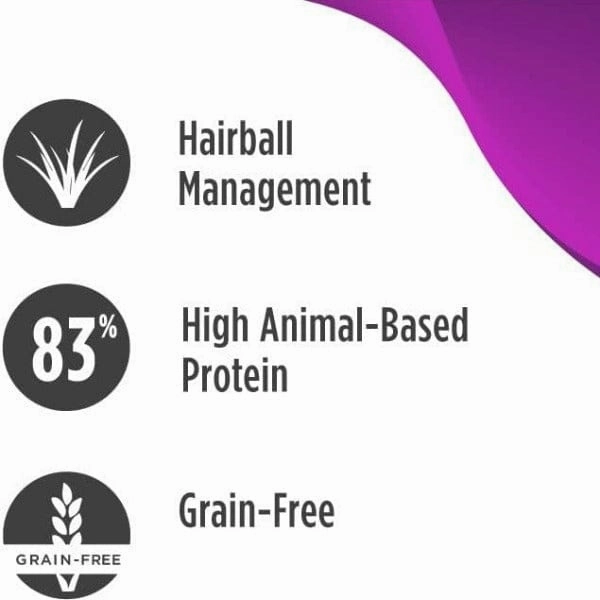 Nulo Freestyle Grain-Free Adult Hairball Management Dry Cat Food, 5lb