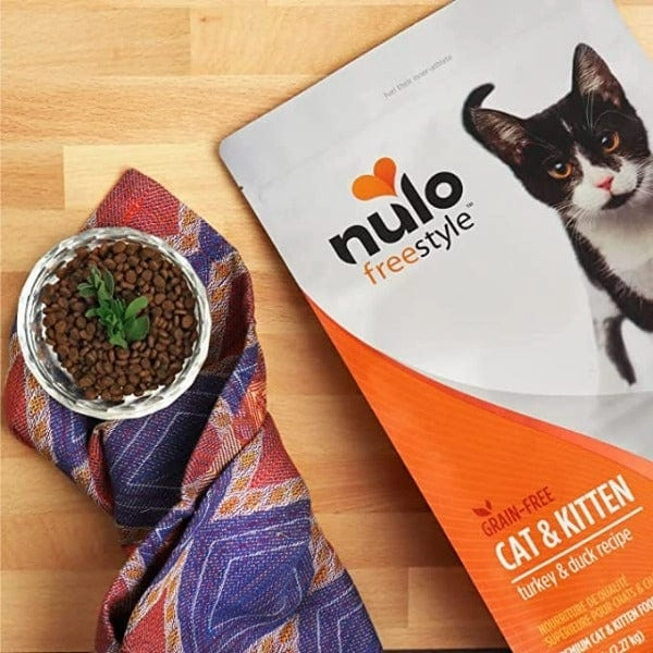 Nulo Freestyle Grain-Free Cat & Kitten Recipe Dry Cat Food; Turkey & Duck