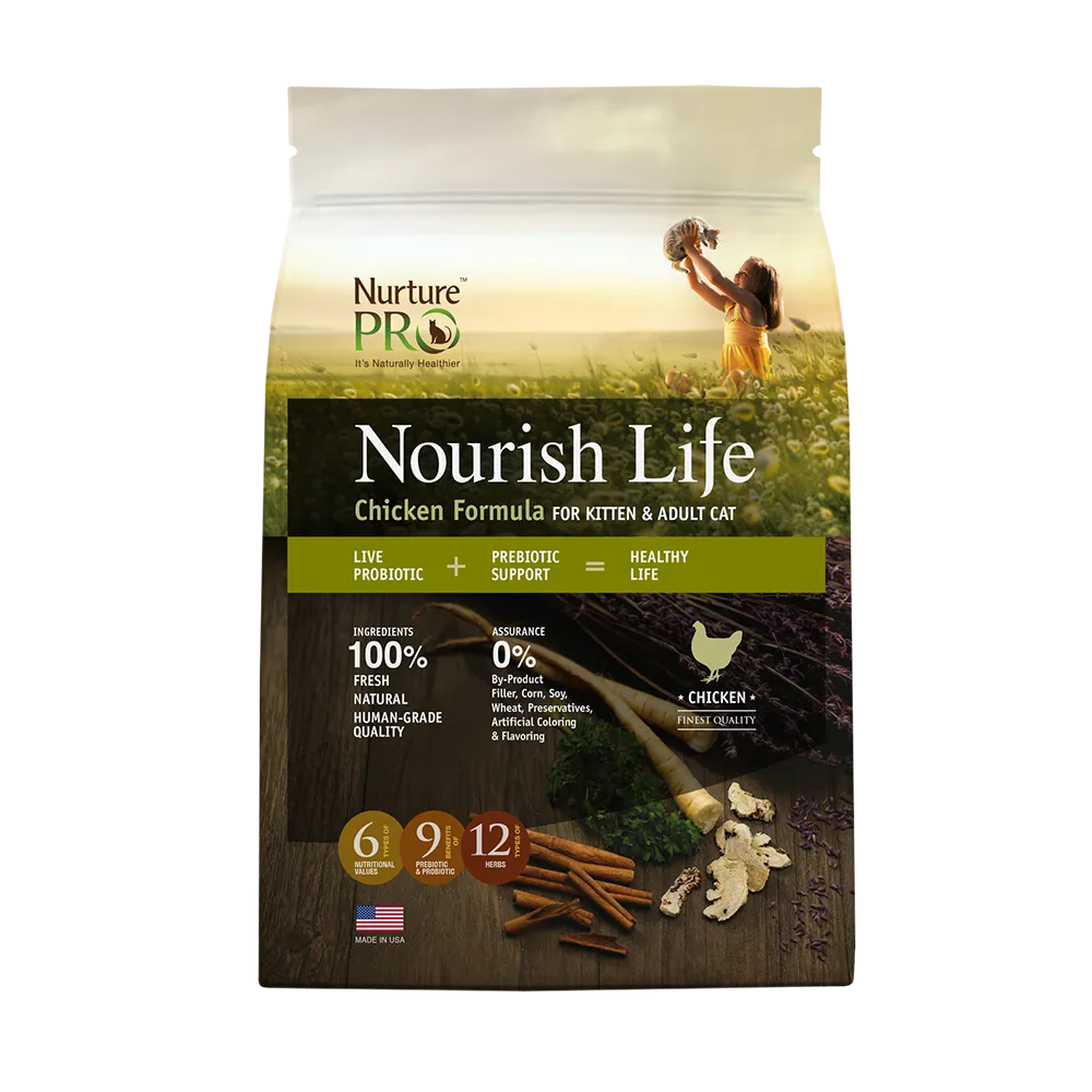Nurture Pro Nourish Life - Cat Chicken All Life Stages 12.5lb