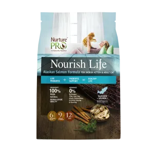 Nurture Pro Nourish Life - Cat Indoor Salmon All Life Stages 12.5lb