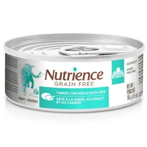 Nutrience Grain Free Turkey, Chicken & Duck Pate Canned Cat Food