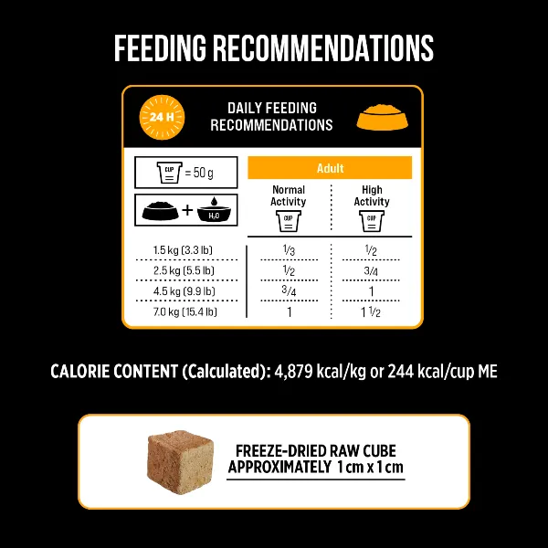 Nutrience SubZero Freeze-Dried Raw Chicken & Sweet Potato Cat Food