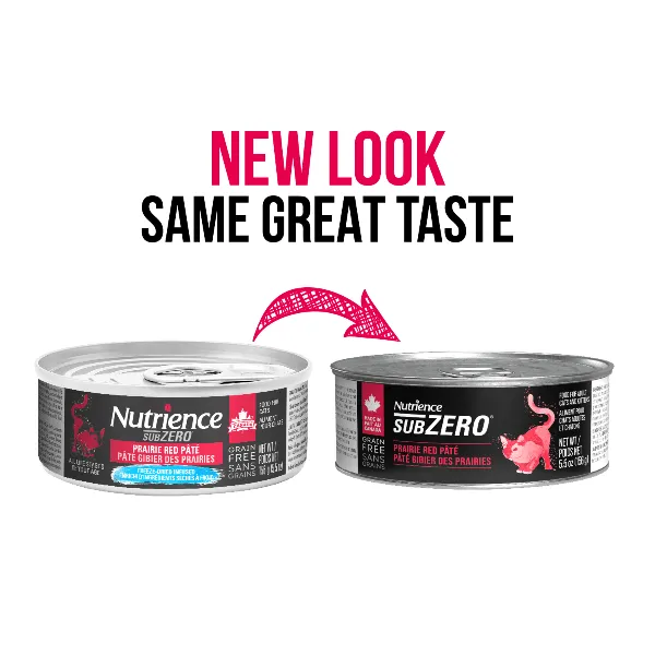 Nutrience SubZero Prairie Red Pate Canned Cat Food
