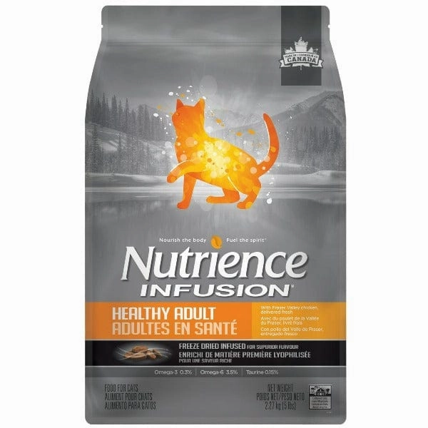 Nutrience Infusion Healthy Adult Chicken Recipe Dry Cat Food, 2.27kg
