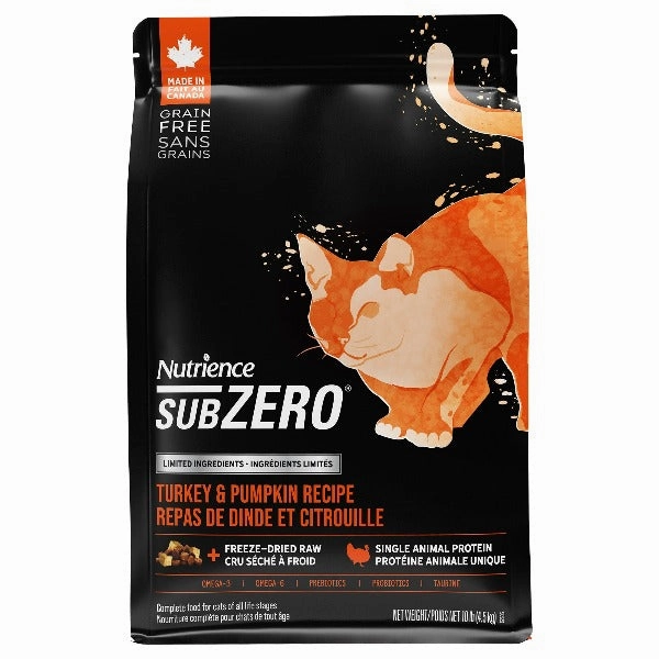 Nutrience SubZero Turkey & Pumpkin Limited Ingredient Dry Cat Food