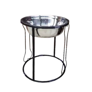 Ohmypet Elevated Stainless Steel Bowl - D 26cm
