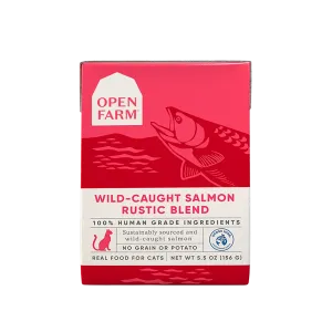 Open Farm Rustic Blend Wet Cat Food Wild-Caught Salmon 5.5oz