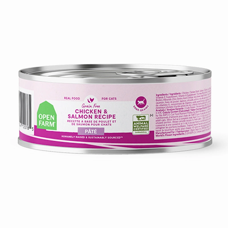 OPEN FARM Chicken & Salmon Pt Recipe for Cats