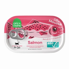 OPEN FARM Salmon Mousse Meal Topper for Cats