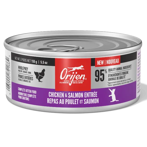 Orijen Chicken & Salmon Entre Canned Kitten Food