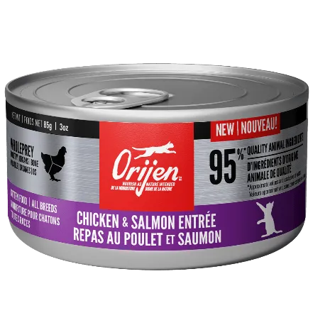Orijen Chicken & Salmon Entre Canned Kitten Food