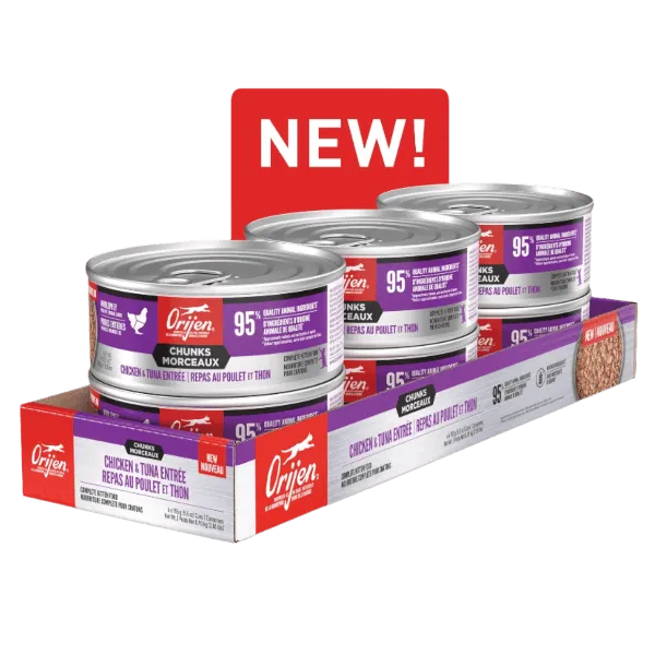 Orijen Chicken & Tuna Chunks Entre Canned Kitten Food, 5.5oz