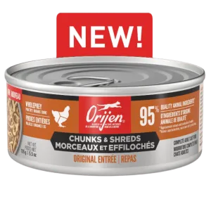 Orijen Original Chunks & Shreds Entre Canned Cat Food, 5.5oz