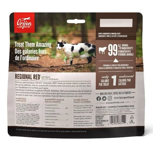 Orijen Regional Red Freeze-Dried Cat Treats