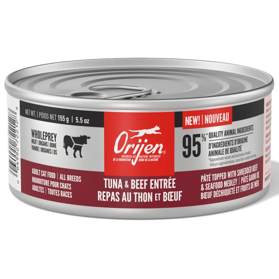Orijen Tuna & Beef Entre Canned Cat Food