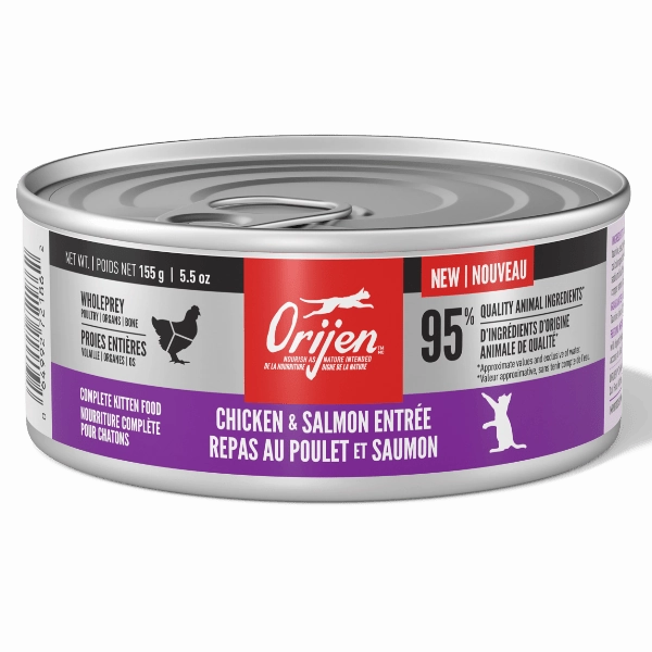 Orijen Chicken & Salmon Entre Canned Kitten Food