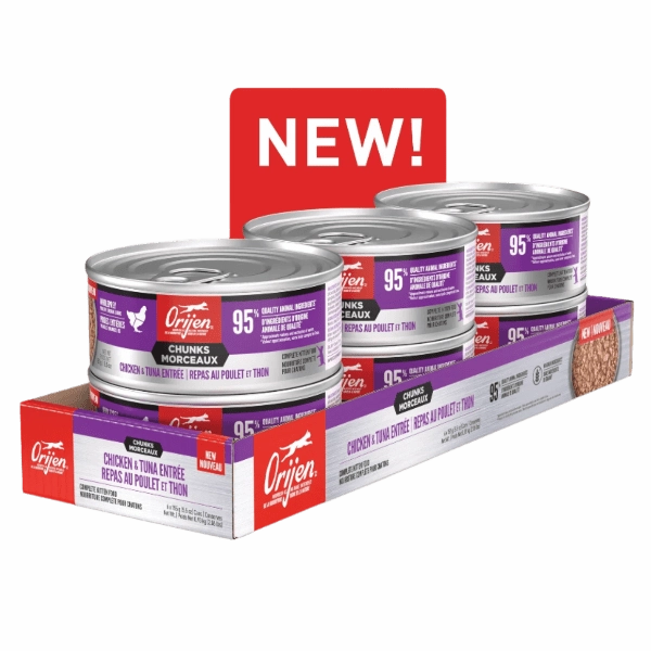 Orijen Chicken & Tuna Chunks Entre Canned Kitten Food, 5.5oz