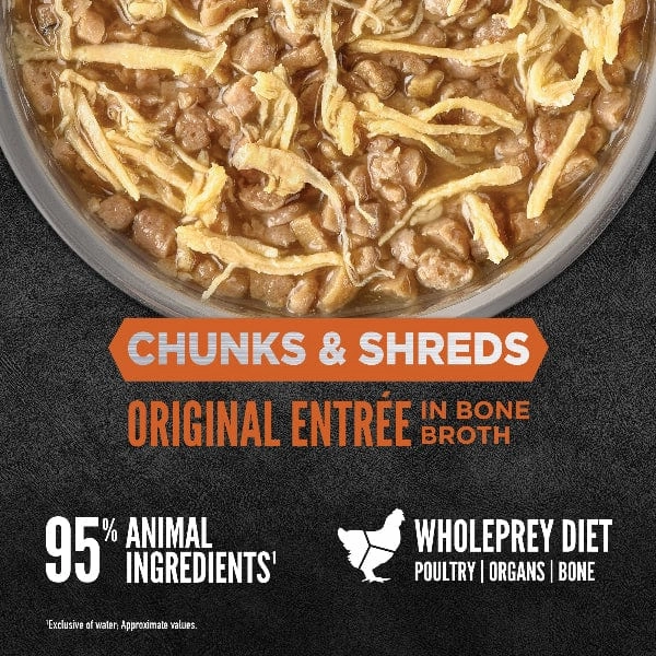 Orijen Original Chunks & Shreds Entre Canned Cat Food, 5.5oz