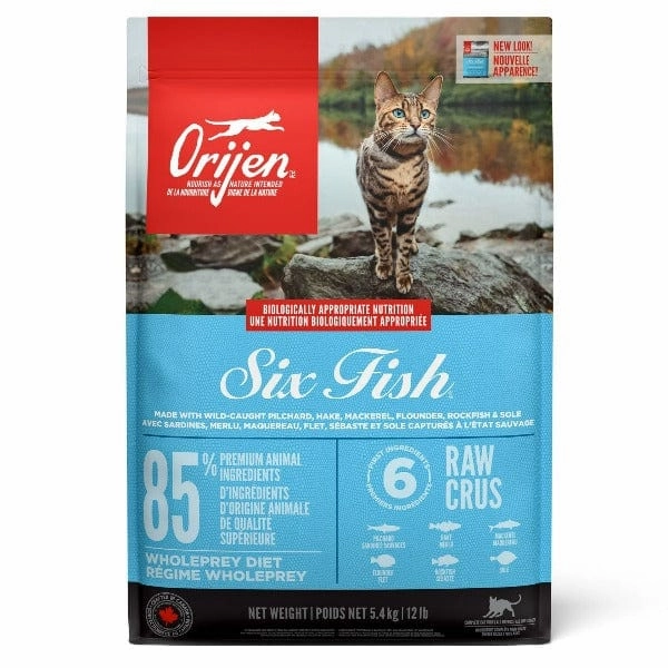 Orijen Six Fish Dry Cat Food