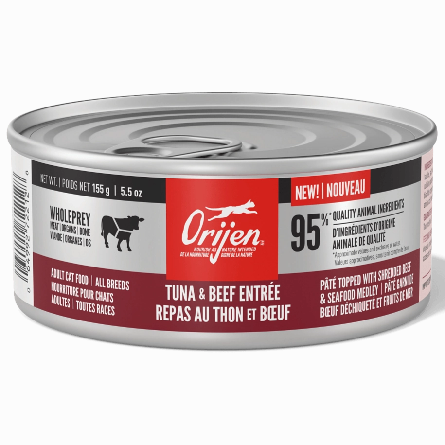 Orijen Tuna & Beef Entre Canned Cat Food