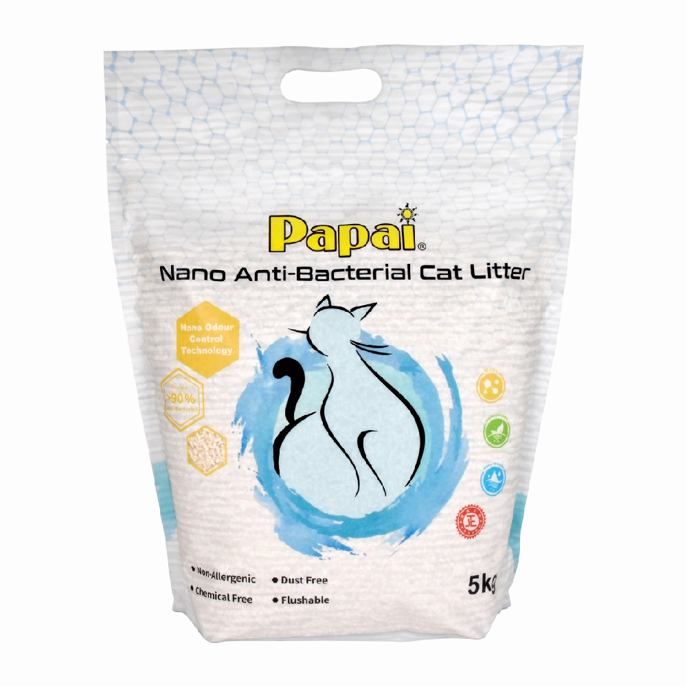 Papai Cat Litter Nano Anti-Bacterial 5kg
