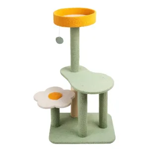 Pawise Cat Post Flower Tower 49cm x 37cm x 92cm