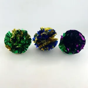 Pawise Crinkle Ball Cat Toy
