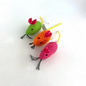 Pawise Caddice Mice Cat Toy