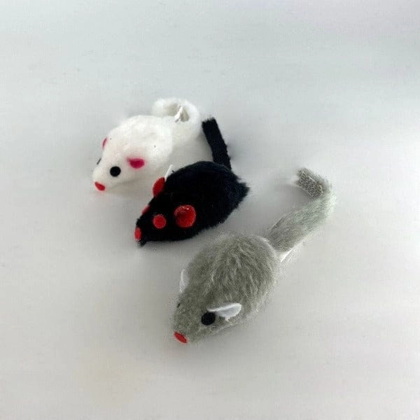 Pawise Plush Mice Cat Toy