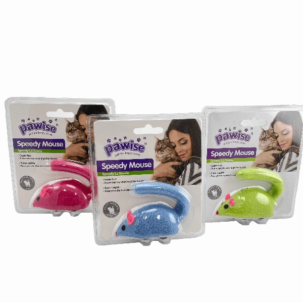 Pawise Speedy Mouse Cat Toy