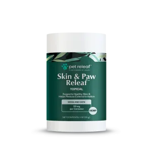 Pet Releaf Skin & Paw Releaf Topical for Dogs & Cats