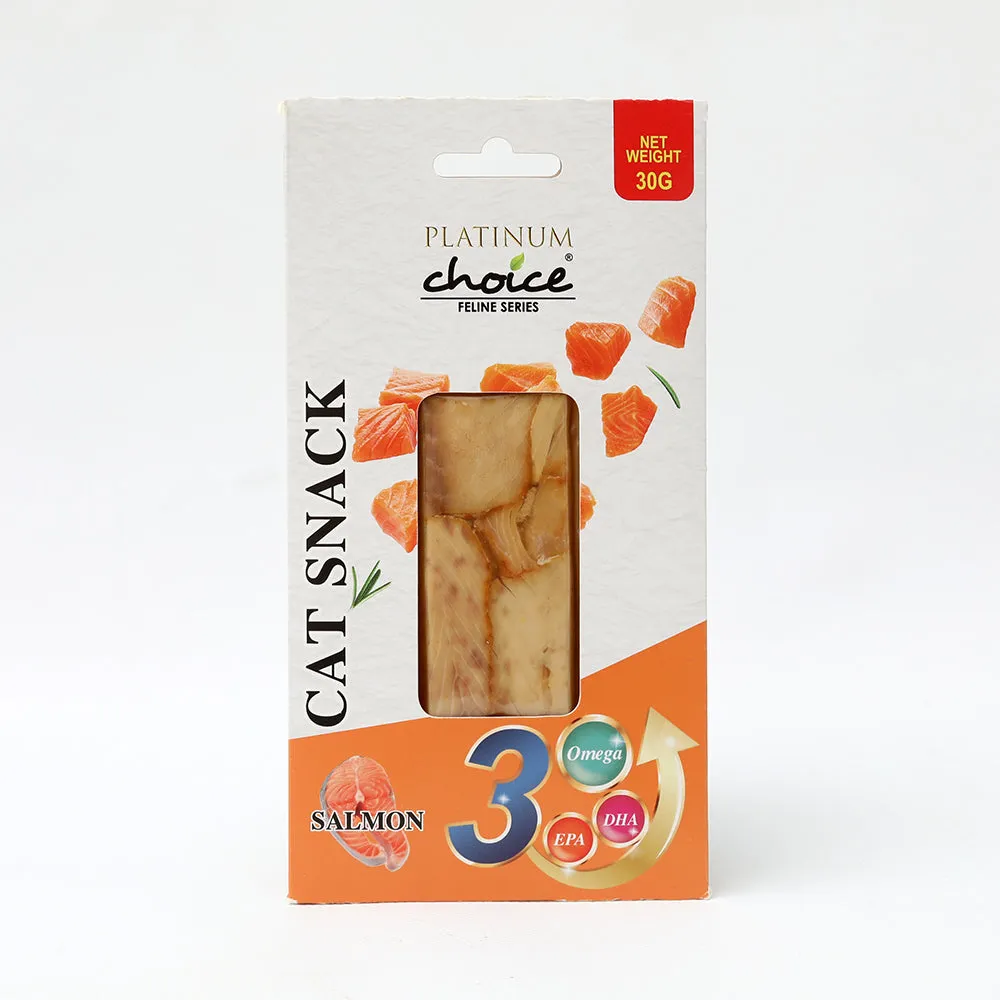 Platinum Choice Cat Snack Salmon 30g