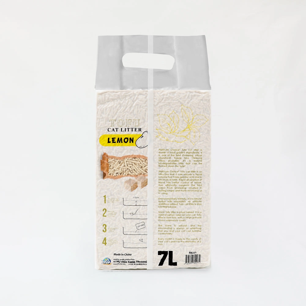 Platinum Choice Tofu Cat Litter Lemon 7L