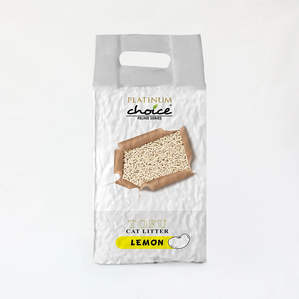 Platinum Choice Tofu Cat Litter Lemon 7L