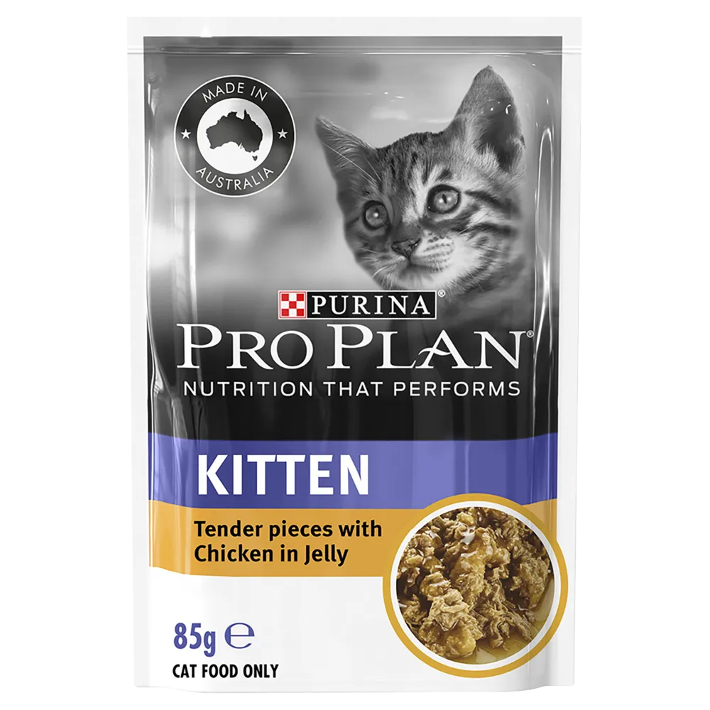 PRO PLAN - Kitten Chicken in Gravy Cat Wet Food (85g x 12pk)