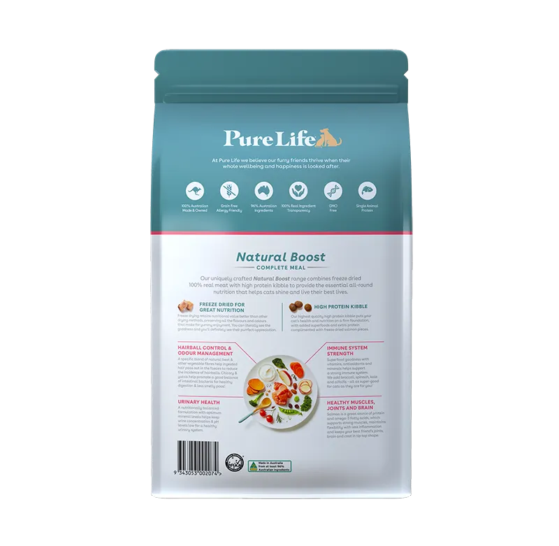 Pure Life - Natural Boost Salmon Cat Food