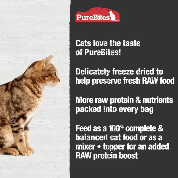PureBites Freeze Dried Chicken Recipe Food Topper for Cats