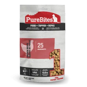 PureBites Freeze Dried Chicken Recipe Food Topper for Cats