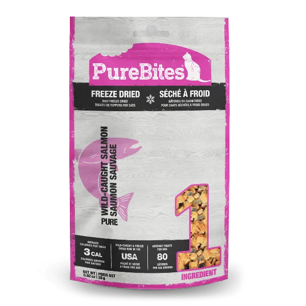 PureBites Freeze Dried Wild Salmon Cat Treats