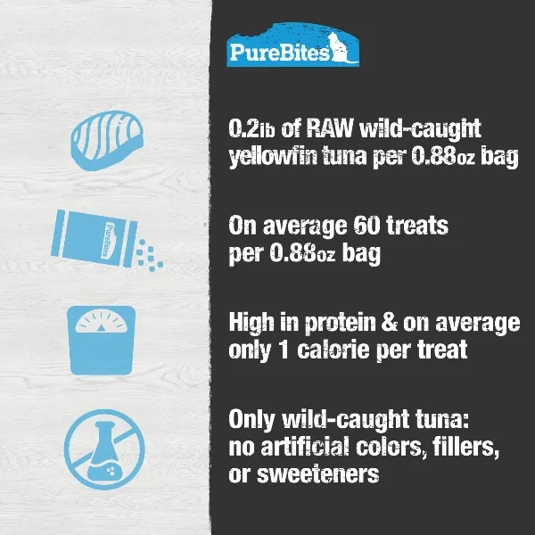 PureBites Freeze Dried Wild Tuna Cat Treat