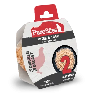 PureBites Mixers for Cats; Chicken Breast