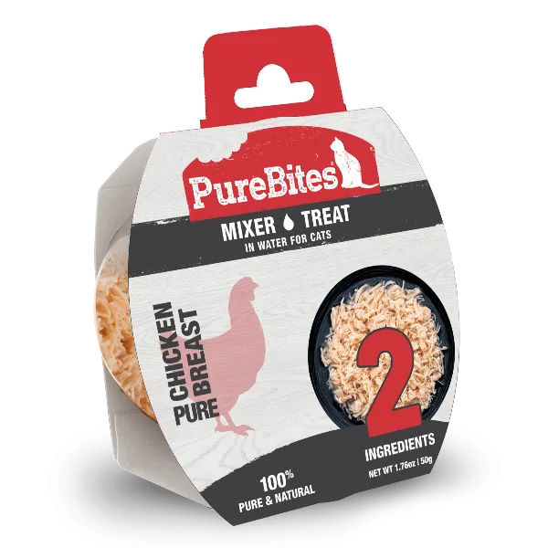 PureBites Mixers for Cats; Chicken Breast