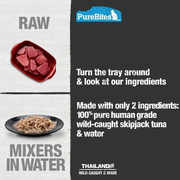 PureBites Mixers for Cats; Wild Tuna